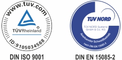 DIN ISO 9001 und DIN EN 15085-2