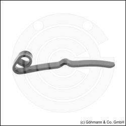 Bremsklotzkeil R 540/350 mm (Clavette) Bremsklotzkeil R 540/350 mm (Clavette)