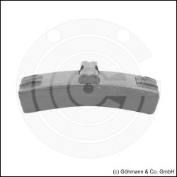 Bremsklotzsohlen SAMSON M 716 Bremsklotzsohlen SAMSON M 716